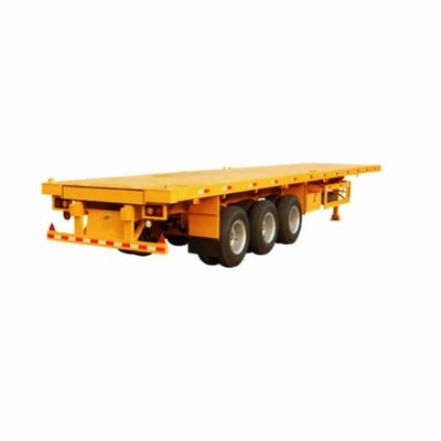 3 άξονες 60-80ton 20-45FT επίπεδα δεξαμενόπλοια ημιπροκατασκευή με και μέγιστο ωφέλιμο φορτίο 50000kg