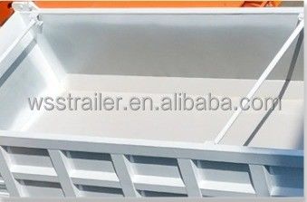 Wosheng 3 Άξονες 930*250*345M Ημισυρτηγάρι για τη μεταφορά μεταλλεύματος 2024