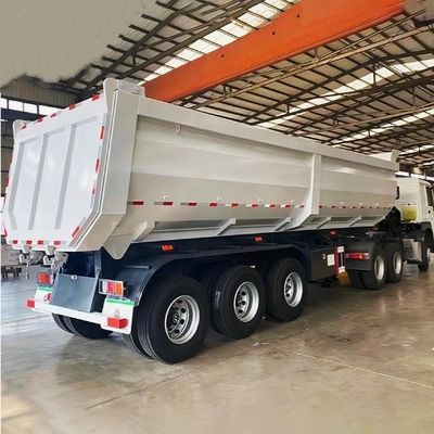 Wosheng 3 Άξονες 930*250*345M Ημισυρτηγάρι για τη μεταφορά μεταλλεύματος 2024