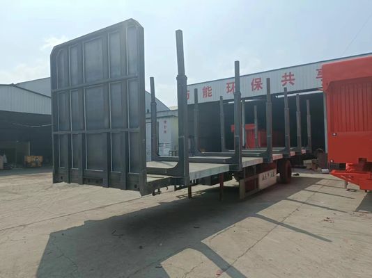 Μεταφορά Logs και Rebar με το 3-άξονα ξύλο μας Flatbed Semi-Retrailer King Pin επιλογές