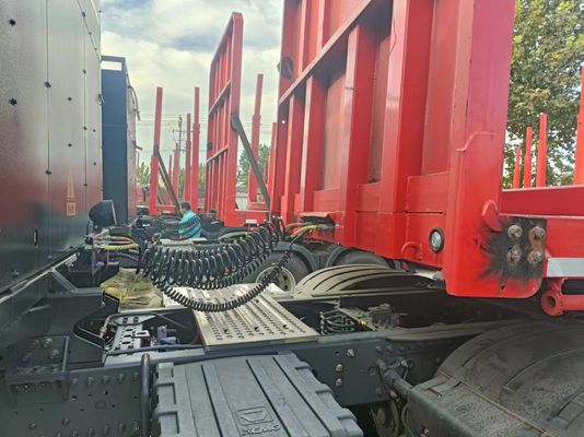 Ημιπροωθητικό οχήμα με πλευρικές στήλες Μηχανική ανάρτηση