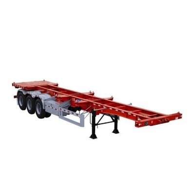 Φύλλα Άνοιγμα 90 w mm*13/16 πάχος mm*10 στρώμα 40ft Gooseneck Σκελετό Semi-Trailer