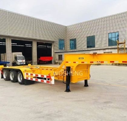 Φύλλα Άνοιγμα 90 w mm*13/16 πάχος mm*10 στρώμα 40ft Gooseneck Σκελετό Semi-Trailer