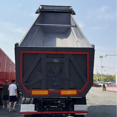Μέγιστο ωφέλιμο φορτίο 30000 kg Σχήμα U πίσω φορτηγό απορριμμάτων ημιπροσανατολισμός προσανατολισμός φορτηγό προσανατολισμός