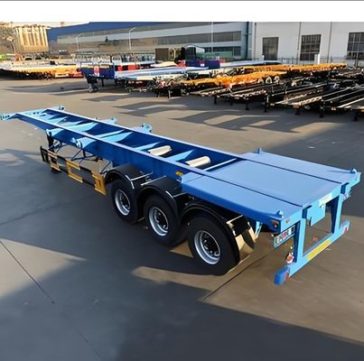 JOST 2&quot; 50mm ή3.5&quot; 90mm King Pin 40ft Container Truck Trailer Skeleton Semi Trailer