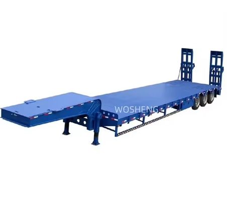 Μεταφορικά βαρέα μηχανή 40ft Gooseneck Semi Trailer με 3,5 &quot;90mm King Pin