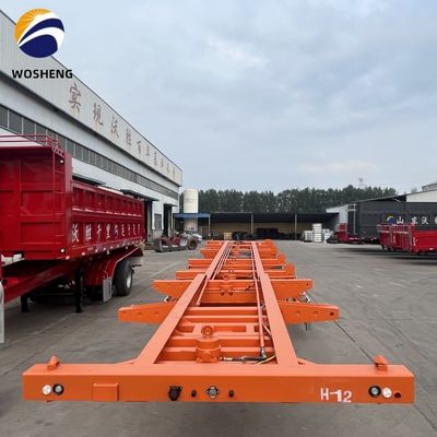 JOST 2&quot; 50mm ή3.5&quot; 90mm King Pin 40ft Container Truck Trailer Skeleton Semi Trailer