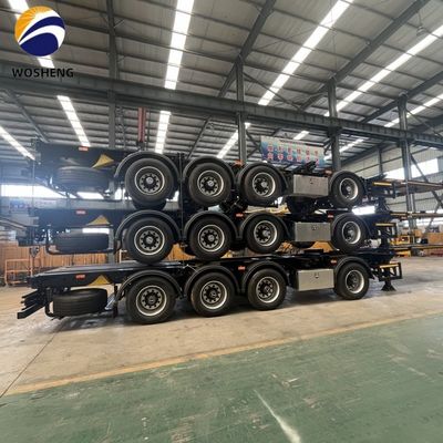 JOST 2&quot; 50mm ή3.5&quot; 90mm King Pin 40ft Container Truck Trailer Skeleton Semi Trailer