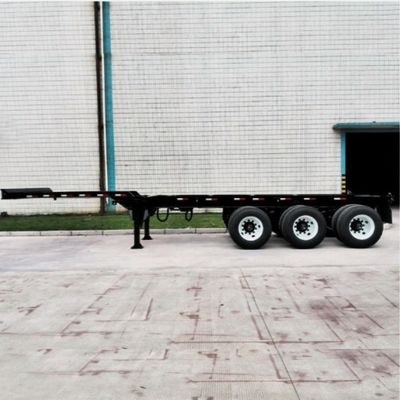 Q345B Κύρια δέσμη 3 άξονες 50 τόνων Σκελετό ημιπροωθητήρα για 40 45 48 53FT πλαίσιο εμπορευματοκιβωτίου