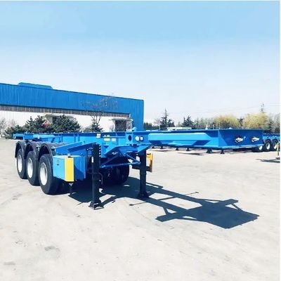 Μεταφορά 40ft Κωντέινερ με πάχος 90 w mm*13/16 mm*10 στρώμα Ελαφρύ άνοιγμα Semi-Terrailer