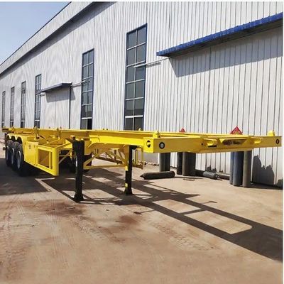 Μεταφορά 40ft Κωντέινερ με πάχος 90 w mm*13/16 mm*10 στρώμα Ελαφρύ άνοιγμα Semi-Terrailer