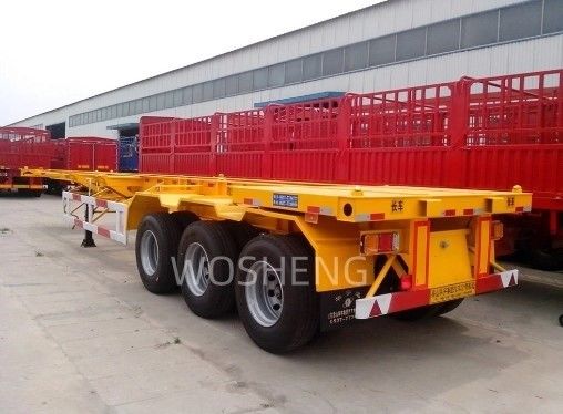 Μεταφορά 40ft Κωντέινερ με πάχος 90 w mm*13/16 mm*10 στρώμα Ελαφρύ άνοιγμα Semi-Terrailer