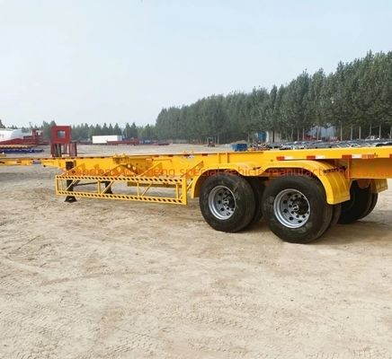 Προσαρμόσιμο 40ft Κοντέινερ Semi-Relay με 13Ton Άξονα και Σιδηροειδή Σκελετό