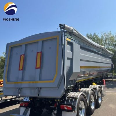 9800x2500x3500mm Ημιαμοκίνητο 3 άξονας 4 άξονας Τεμπέλα Τεμπέλα
