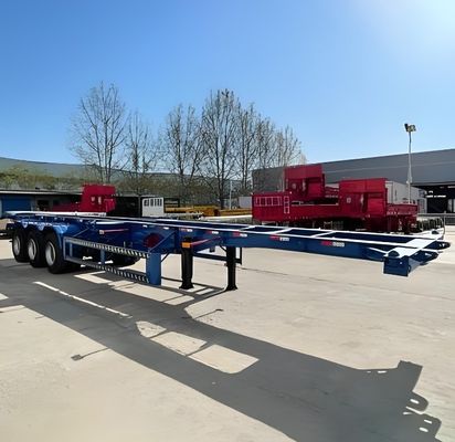 14mm/16mm/8mm Πλάκες και 500mm ύψος 3 άξονες Σκελετό ημιπροκατασκευή για τροχόσπιτο φορτηγών