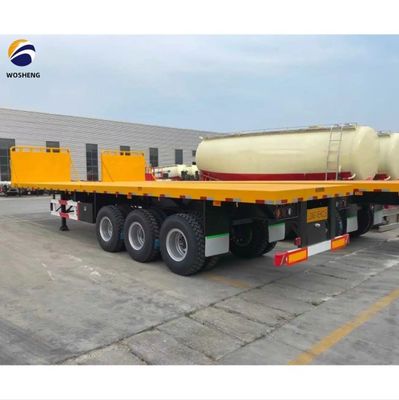 3 4 5 Άξονες 20FT 40FT ημιφορτηγό Tare Βάρος 20T-80T 20FT ομοιόμορφο ημιφορτηγό