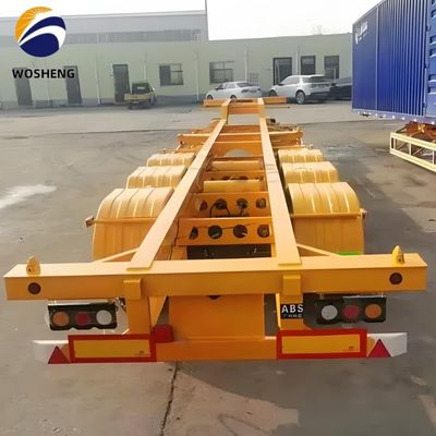Μέγιστο ωφέλιμο φορτίο 30000 kg Χάλυβας 2 άξονας 3 άξονας 20FT 40FT Κωνσταντίνου Τάξι Σκελετός ημιπροκατασκευή