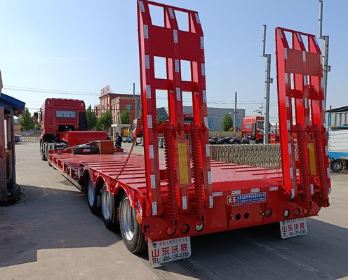 Αεροθάλαμος T30/30 Σύστημα φρένων Κατώτατο φορτηγό Ημιπροκατασκευή με υδραυλική ράμπα Αδιάβλητη