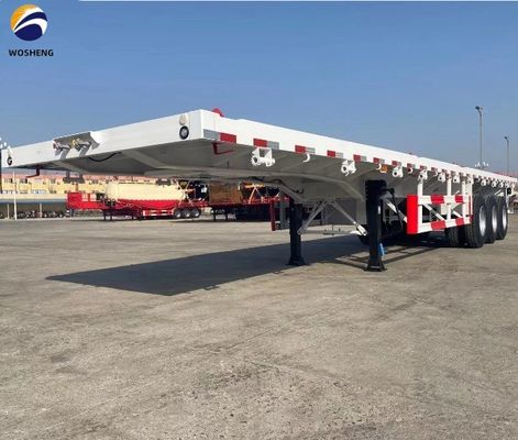 13 τόνων*3 Άξονες Q345B Κύρια δέσμη φορτίου Πλατοκοιτίδα Συσκευή Πλατοκοιτίδα Φορτηγό Ημιπροκατασκευή