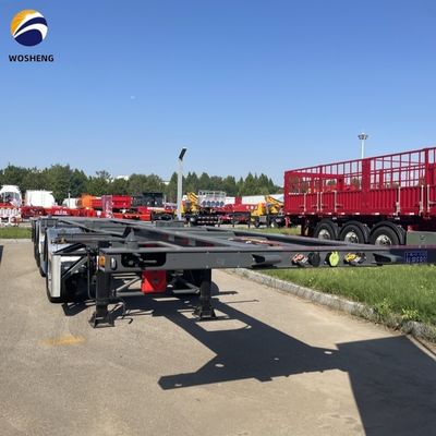 Χρήσιμο φορτίο 30000 kg Ανθεκτικό οστρακοειδές ημιπροκαταρτηγό για φορτηγό σε 20/40/45/48/53 πόδια