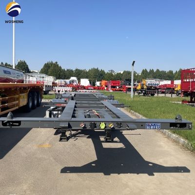 Χρήσιμο φορτίο 30000 kg Ανθεκτικό οστρακοειδές ημιπροκαταρτηγό για φορτηγό σε 20/40/45/48/53 πόδια