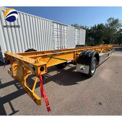 Μεταφορά εμπορευματοκιβωτίων 40ft 12m Container Trailer Chassis για εμπορευματοκιβώτια 20 ft και 40 ft
