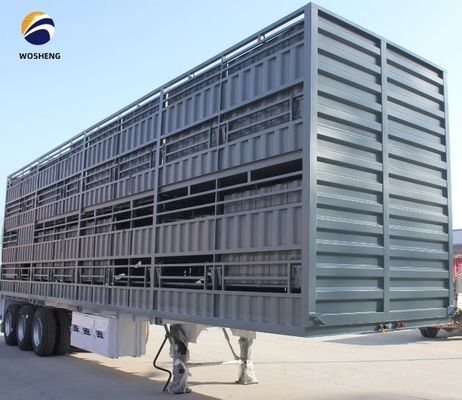 3 άξονες 20-60 τόνων Υψηλό φράχτη ημιπροσανατολισμό με SAF δύο ταχύτητες 28 τόνων βαρύς φόρτωσης προσγείωσης