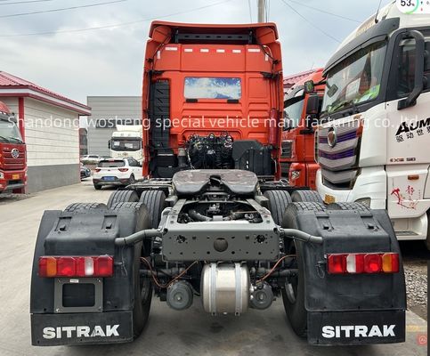 SINOTRUK Χρησιμοποιούμενο SITRAK G7 480hp AMT Gearbox 6x4 Τύπος Δίσκου Φρένο 10 τροχών Τροχαίο Κεφαλή Τρακτέρ ρυμουλκούμενο