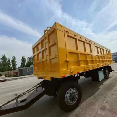 500 mm ύψος Q345 ανθρακούχο χάλυβα ρυμουλκούμενο ρυμουλκούμενο Dolly πλήρες ρυμουλκούμενο για 40-100 τόνους φορτίου