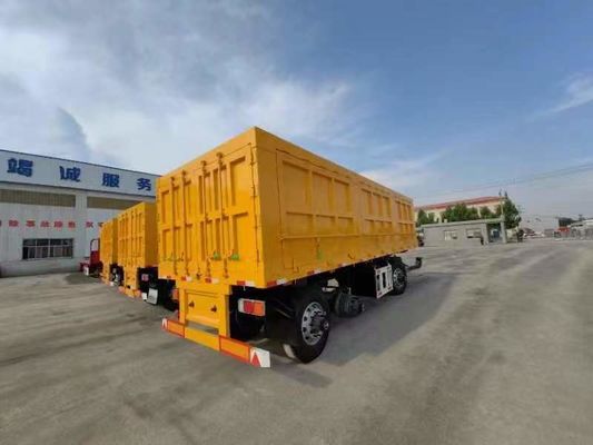 500 mm ύψος Q345 ανθρακούχο χάλυβα ρυμουλκούμενο ρυμουλκούμενο Dolly πλήρες ρυμουλκούμενο για 40-100 τόνους φορτίου