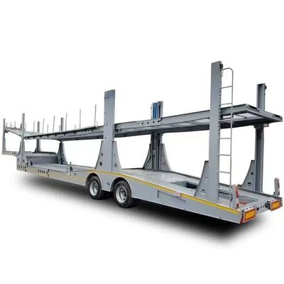 &quot;2&quot; 50 King Pin Steel διώροφο μεταφορικό ρυμουλκούμενο οχήματος για υπηρεσία παράδοσης αυτοκινήτων