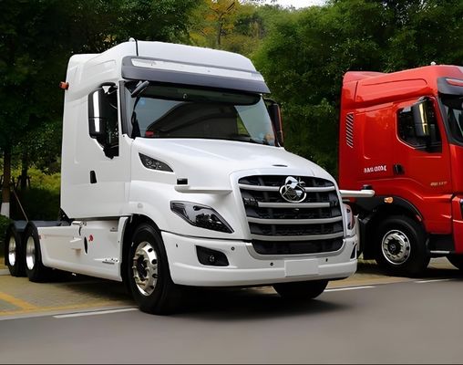 Φορτίο εμπρός άξονα 7500kgs χρησιμοποιημένα φορτηγά ελκυστήρα howo και mercedes bens 6x4 4x2 euro5 euro6