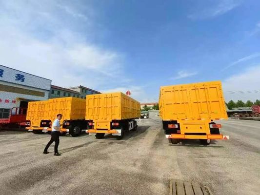 Απαίτηση πελάτη Πλήρη ρυμουλκούμενο με 2 άξονες 20FT ρυμουλκούμενο φορτίου