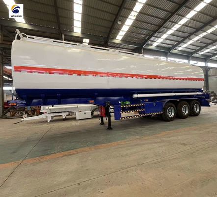 Προσαρμοσμένο 2000L 60000L 3 άξονες δεξαμενόπλοιο καυσίμου Βενζίνη / κηροζίνη / δεξαμενόπλοιο ντίζελ ημιπροκατασκευή