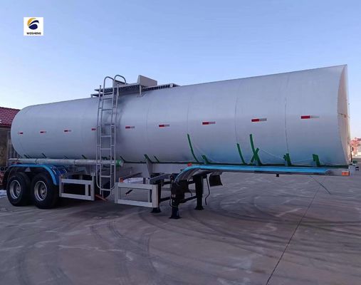 Προσαρμοσμένο 20CBM 60CBM 3 άξονες καυσίμων Tanker Βενζίνη / Κηροζίνη / Ντίζελ Tank Semi-Retrailer