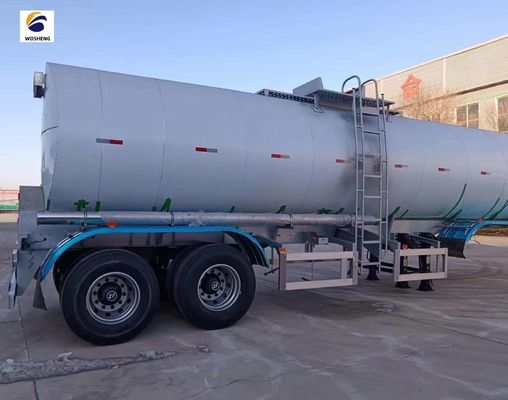 Προσαρμοσμένο 20CBM 60CBM 3 άξονες καυσίμων Tanker Βενζίνη / Κηροζίνη / Ντίζελ Tank Semi-Retrailer