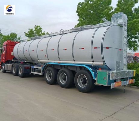 Προσαρμοσμένο 20CBM 60CBM 3 άξονες καυσίμων Tanker Βενζίνη / Κηροζίνη / Ντίζελ Tank Semi-Retrailer