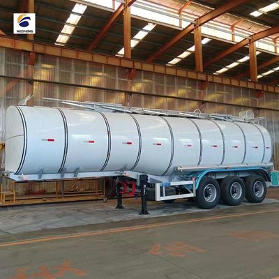Προσαρμοσμένο 20CBM 60CBM 3 άξονες καυσίμων Tanker Βενζίνη / Κηροζίνη / Ντίζελ Tank Semi-Retrailer