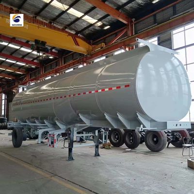 Προσαρμοσμένο 20CBM 60CBM 3 άξονες καυσίμων Tanker Βενζίνη / Κηροζίνη / Ντίζελ Tank Semi-Retrailer
