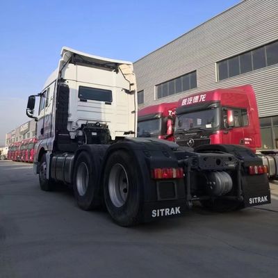 400/450HP Χρησιμοποιούμενο HOWO Τρακτέρ Κεφαλή φορτηγού SITRAK C7H 6*4 για τη μεταφορά βαρέων φορτηγών