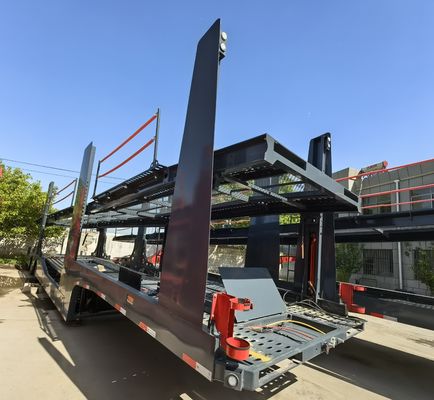 8.25x22.5 Χάλυβα Rim διπλό κατάστρωμα μεταφοράς αυτοκινήτων ημιπροωθητήρα για οχήματα εξατομικευμένο