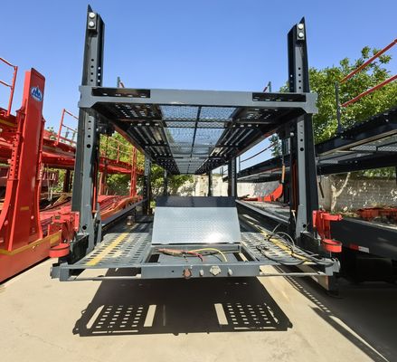 8.25x22.5 Χάλυβα Rim διπλό κατάστρωμα μεταφοράς αυτοκινήτων ημιπροωθητήρα για οχήματα εξατομικευμένο