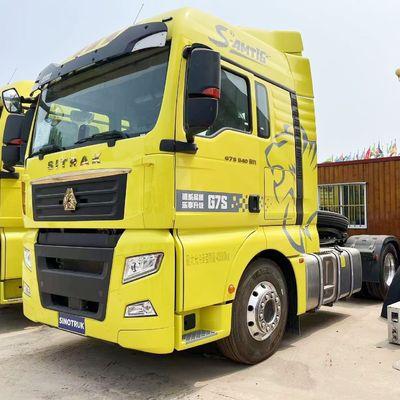 31 40T Sinotruk HOWO Κοντέινερ φορτηγό ρυμουλκούμενο ελκυστήρα κεφαλή φορτηγό με 380HP 400HP 420HP