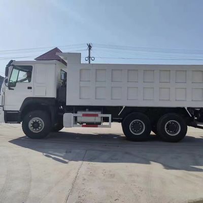 10-15T Ακαθάριστο βάρος οχήματος Σινότρικ Haowo Dump Truck 375 ίππους