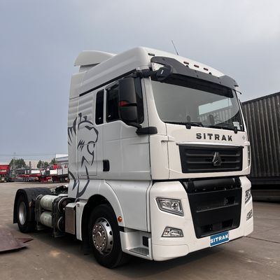 480hp Sinotruk Sitrak Τρακτόρα 6x4 με αυτόματο κλιματισμό στις Φιλιππίνες