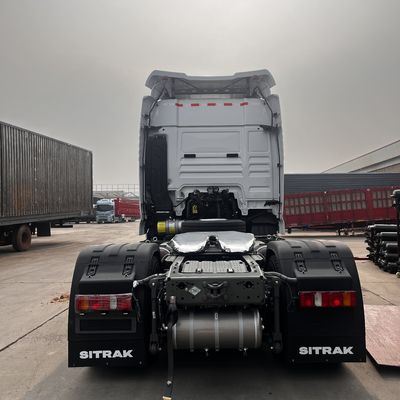 480hp Sinotruk Sitrak Τρακτόρα 6x4 με αυτόματο κλιματισμό στις Φιλιππίνες