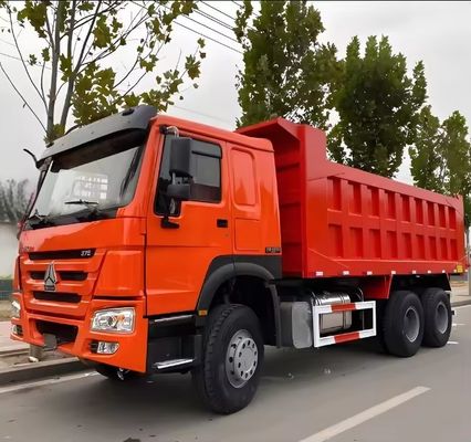 Χρησιμοποιούμενο φορτηγό HOWO 6X4 για την εξόρυξη στη Ρωσία