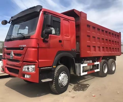 Χρησιμοποιούμενο φορτηγό HOWO 6X4 για την εξόρυξη στη Ρωσία