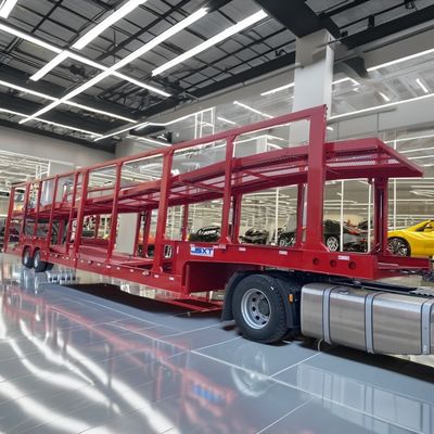 30000 kg Μέγιστο ωφέλιμο φορτίο Αεροεξάρτηση Διπλό κατάστρωμα Μεταφορέας οχήματος Ημιρυμουλκούμενο για μεταφορά