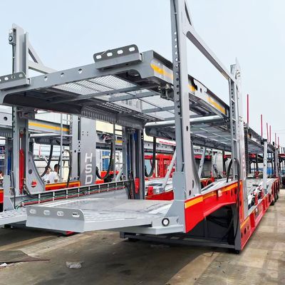 30000 kg Μέγιστο ωφέλιμο φορτίο Αεροεξάρτηση Διπλό κατάστρωμα Μεταφορέας οχήματος Ημιρυμουλκούμενο για μεταφορά